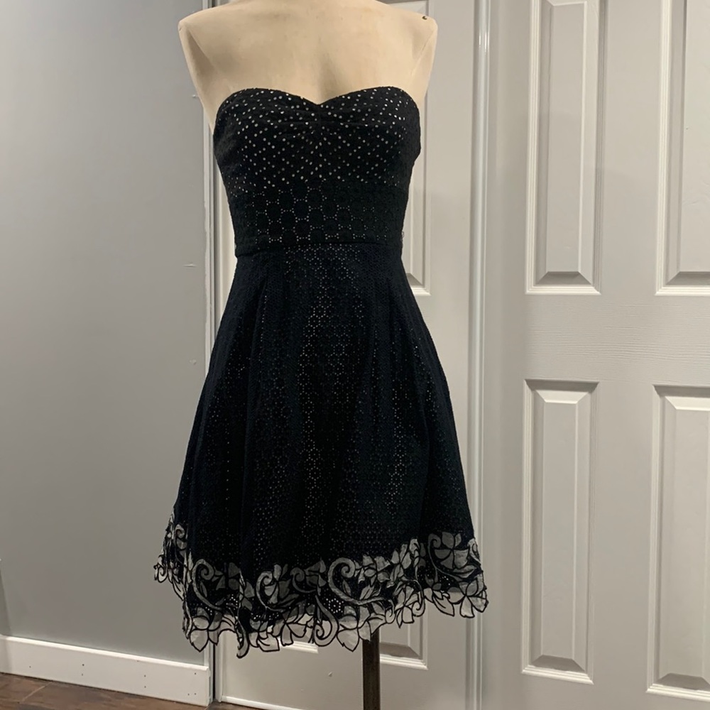 BCBG strapless dress